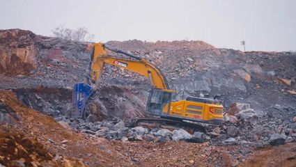 日產數(shù)千噸!看徐工大挖如何&ldquo;玩轉&rdquo;綠色礦山開采